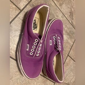 Vans off the wall purple size 8 womens